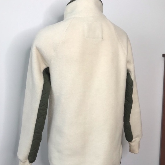 SOLD 🌿 Abercrombie Asymmetrical Snap-Up Fleece - Picture 7 of 7